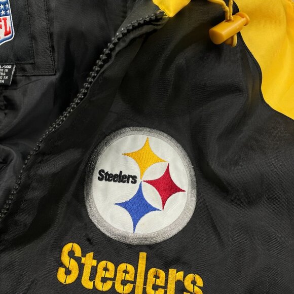 Pittsburgh Steelers G-III NFL Football Embroidered Hooded Jacket Men's 2XL XXL - Picture 6 of 9